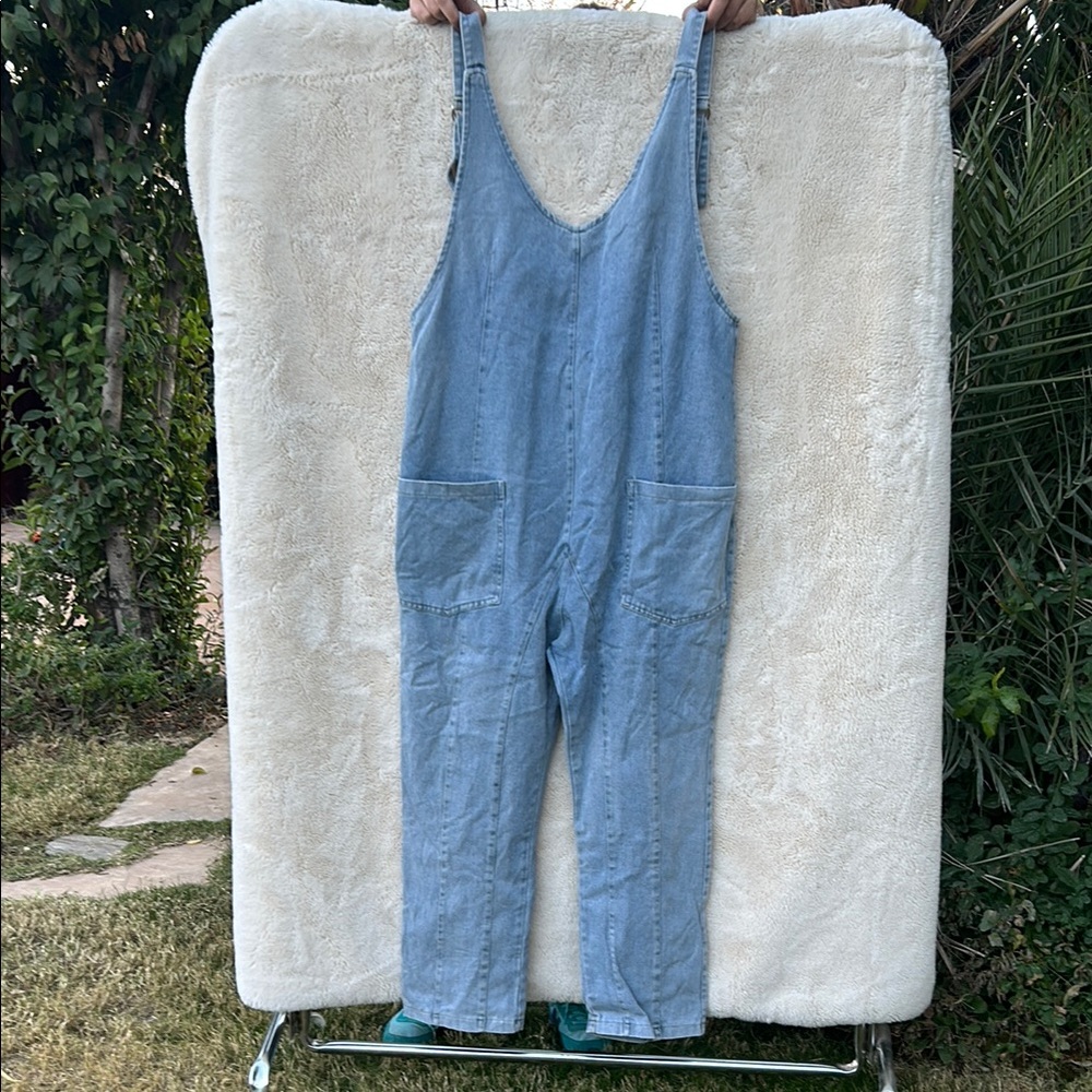 Denim Blue Jumpsuit/Overalls